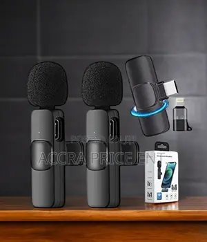 2 in 1 Wireless Microphone for Android and iPhone