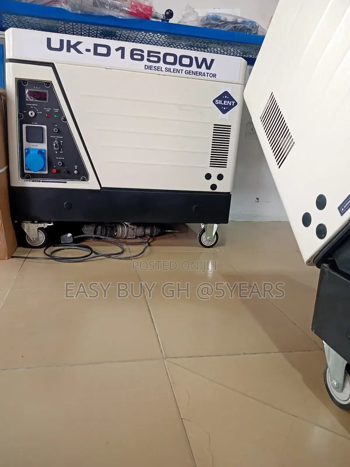 UK-D Silent Generator 16500w Diesel Generator With Wheels