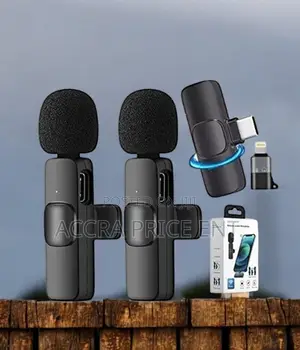 2 in 1 Wireless Microphone for Android and iPhone