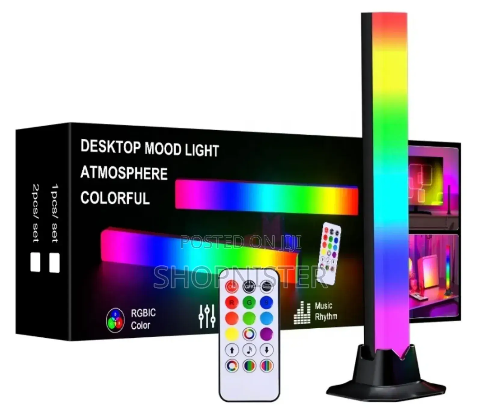 Table RBG Light Mood With Remote and Music Sync