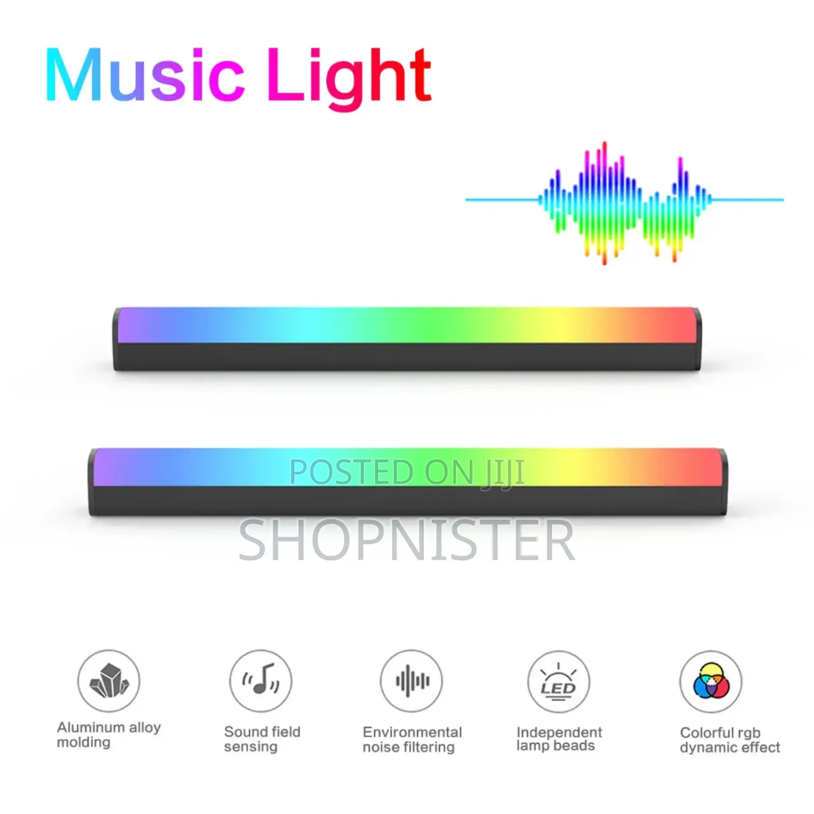 Table RBG Light Mood With Remote and Music Sync