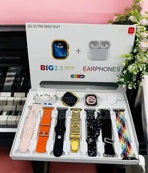 Ultra I20 Ultra Max Suit Series 8 Smartwatch (10 in One)
