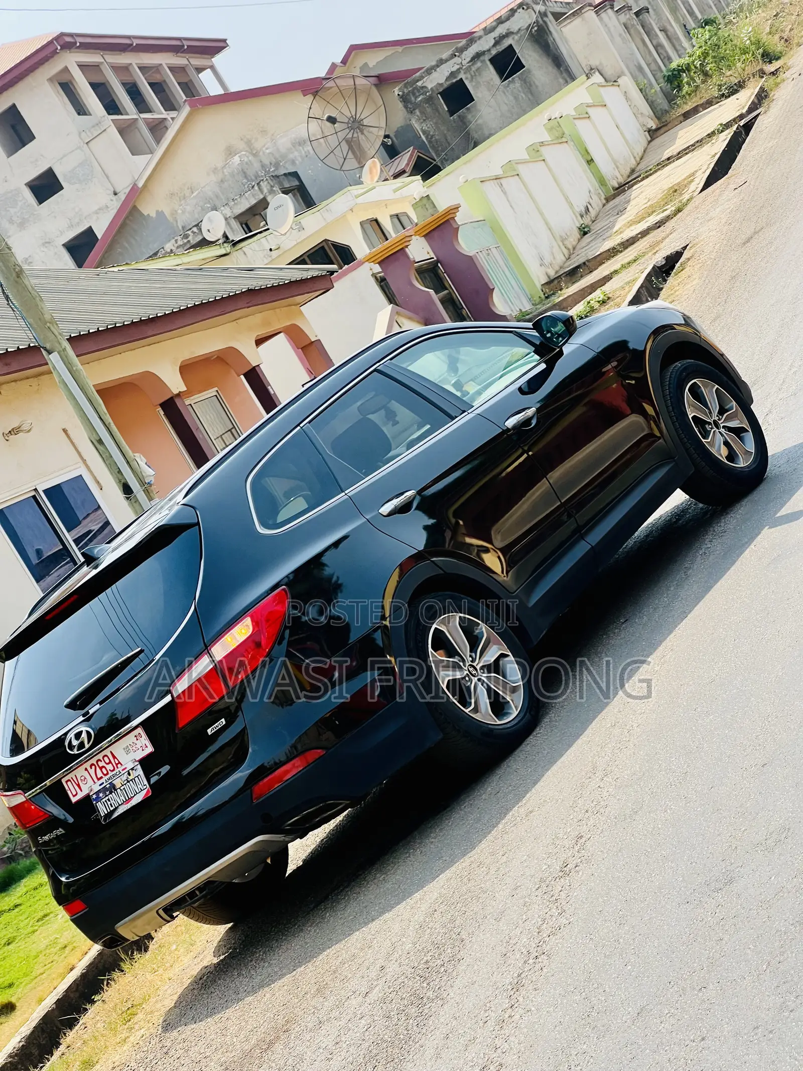 Hyundai Santa Fe Limited 4dr SUV (3.3L 6cyl 6A) 2014 Black