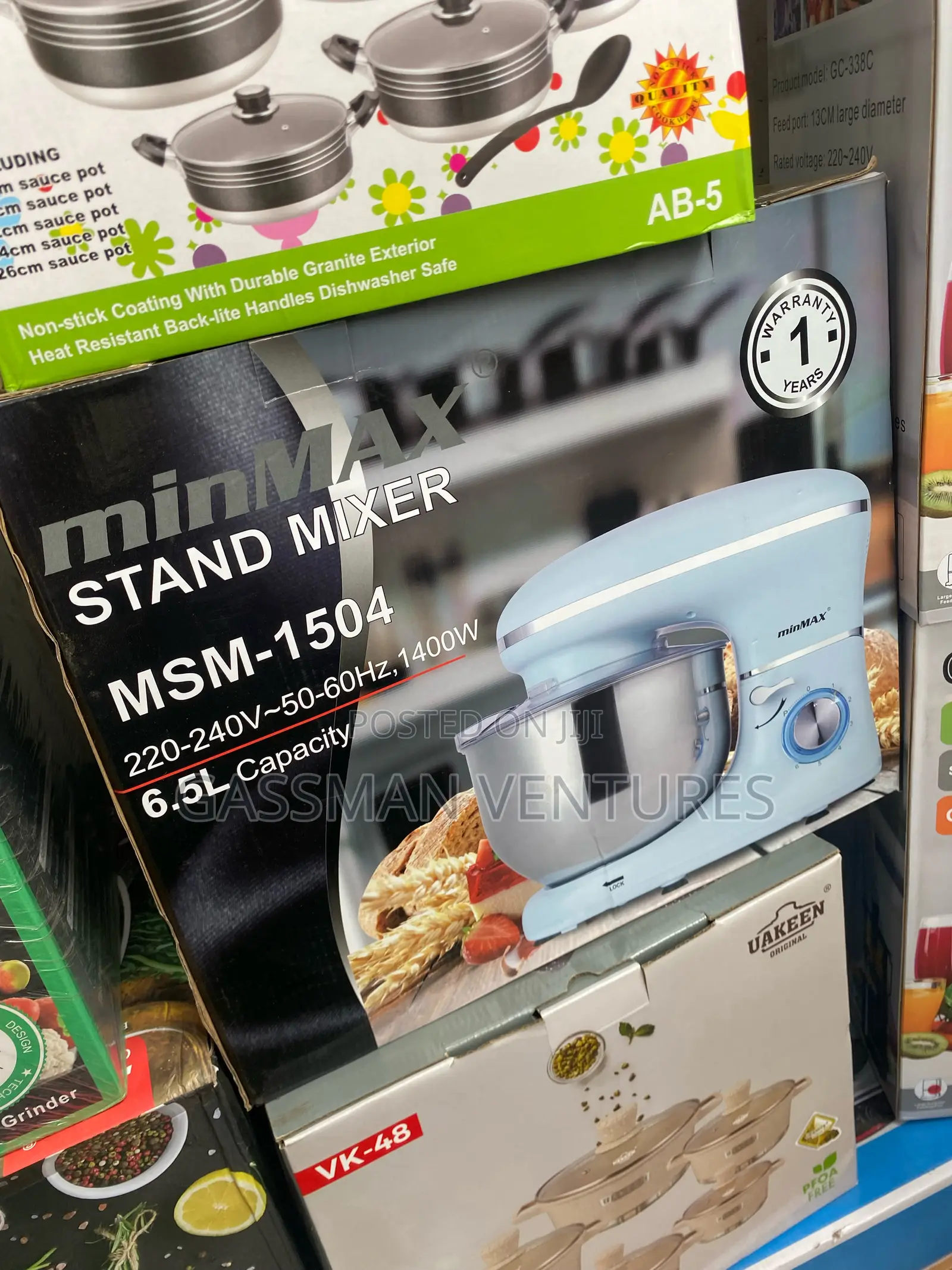 Minmax 6.5L Stand Mixer