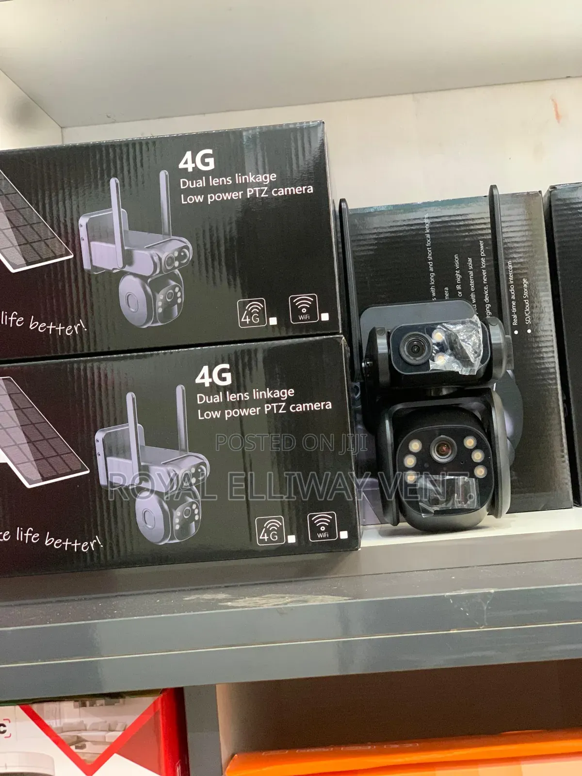 4g Rohs Solar Camera