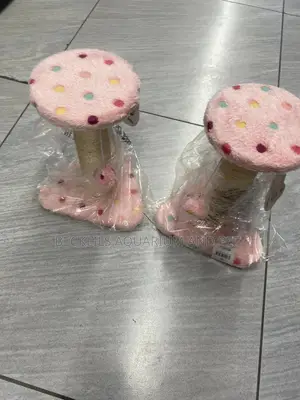 Pink Cat Scratching Post