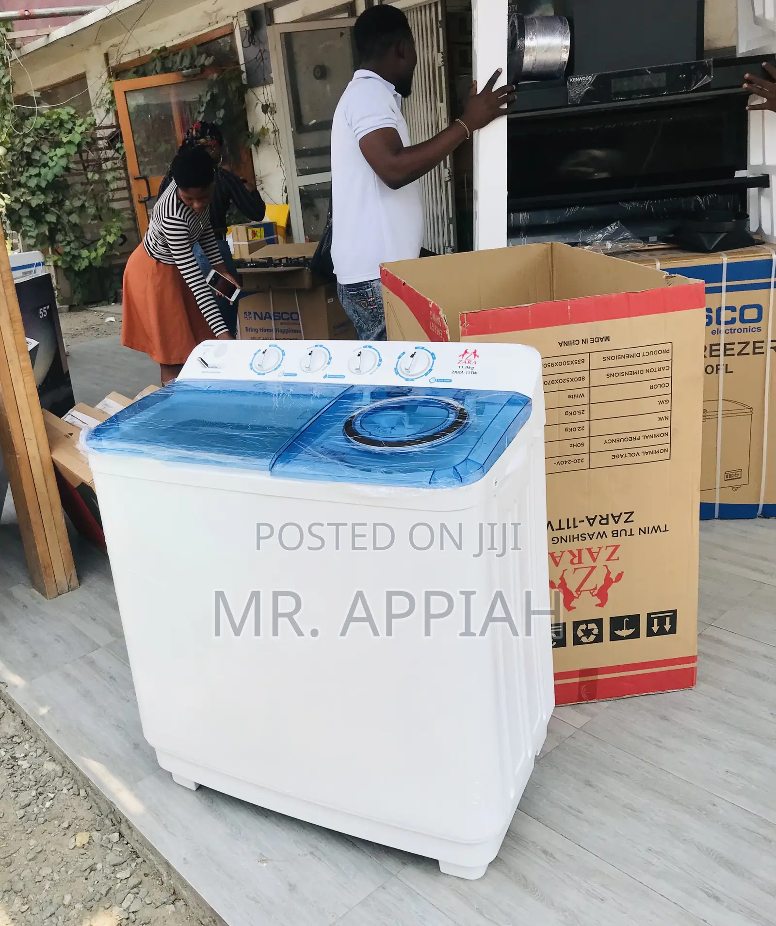Laundry Made Easy Zar 11kg Electric Washing Machine.