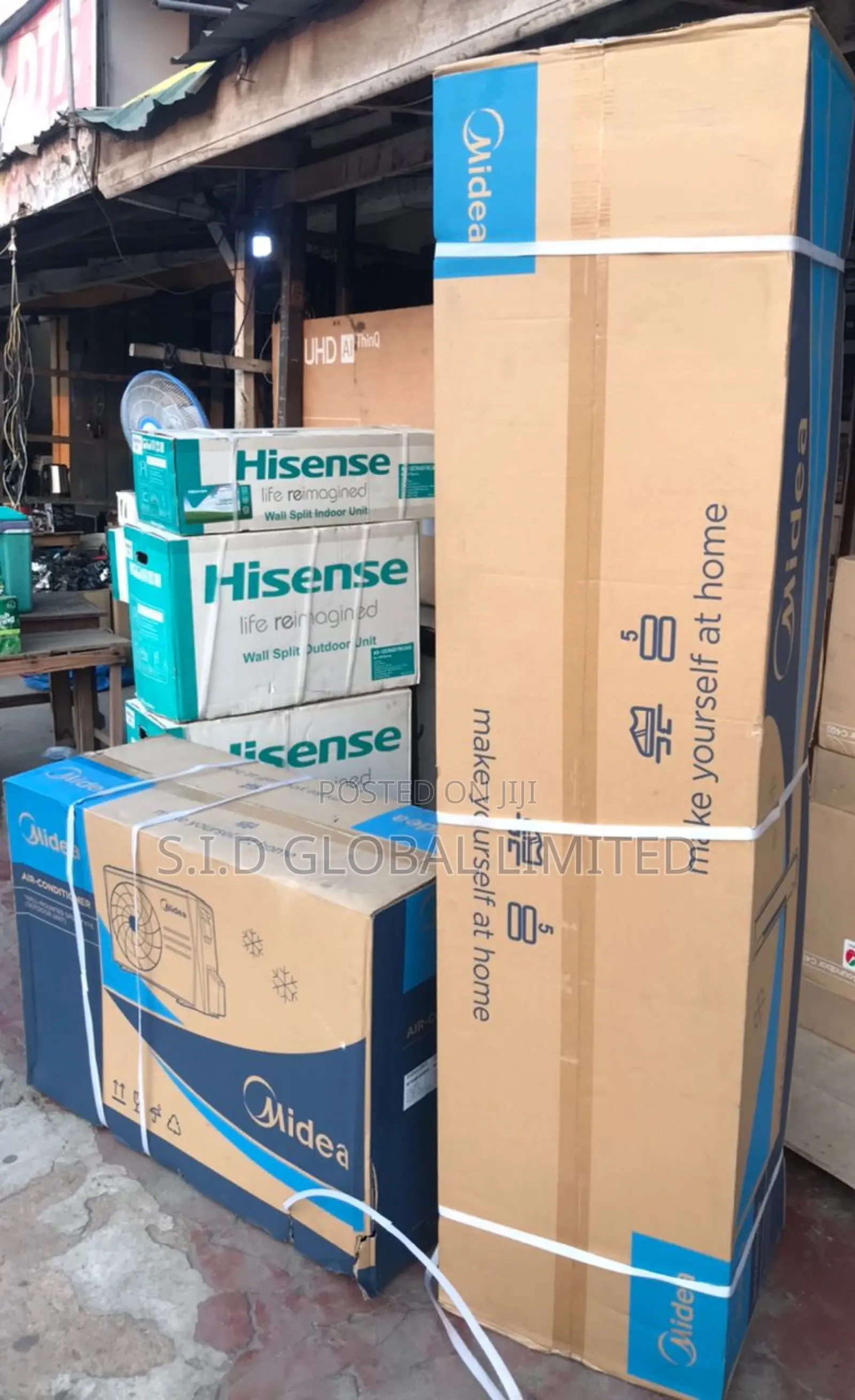 Stay Collected With Midea-2.5hp-floor Standing-ac-inverter