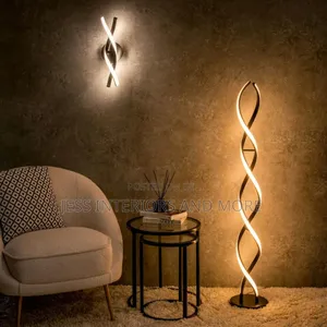 LED Twist Floor Lamp