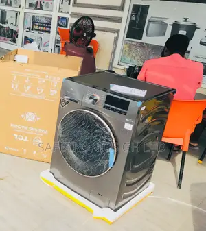 Smart Clean TCL 11kg Front Load Gray Fullauto Washer