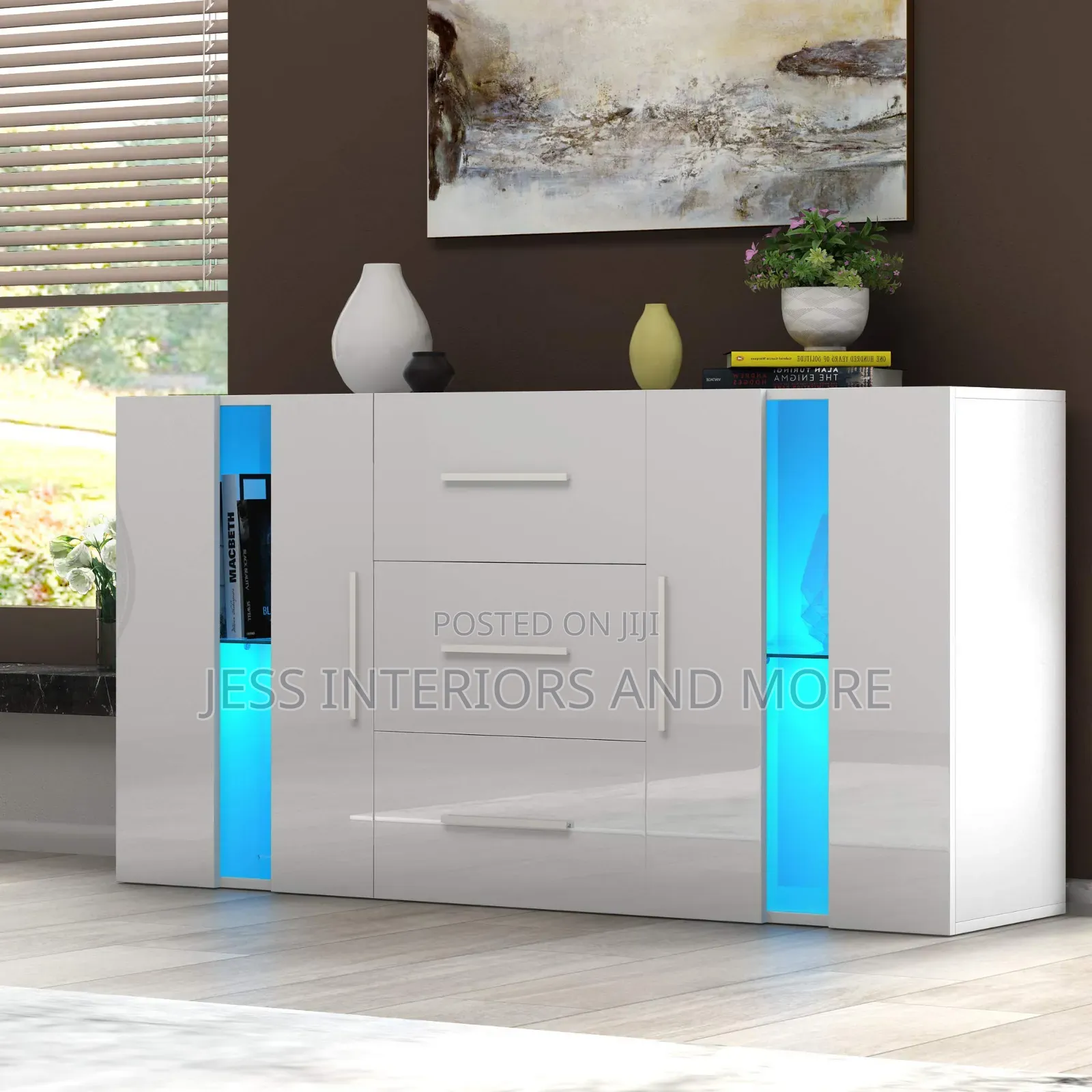 Glossy Console Table