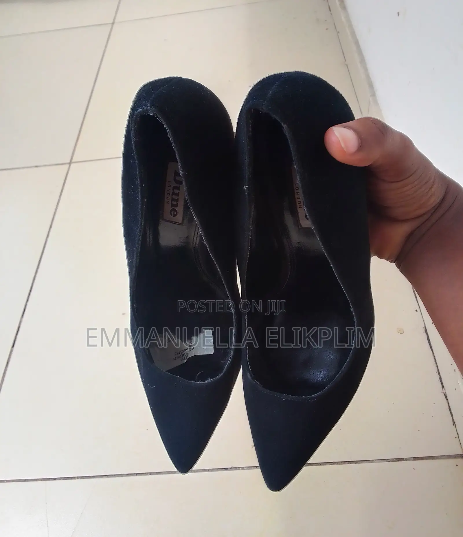 Dune Closed Toe High Heels