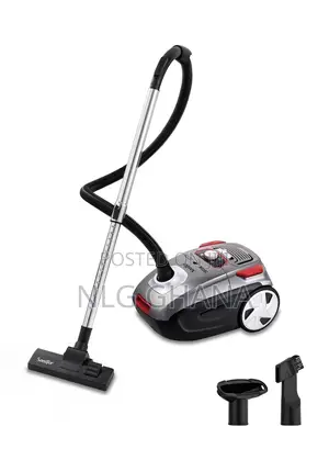 2600W 3L Dust Bag Corded Vacuum Cleaner With Red Dust Filled