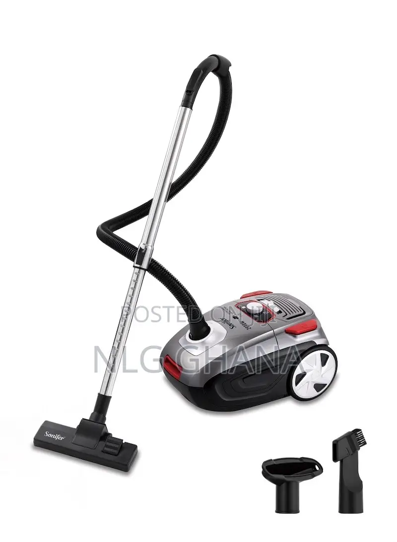 2600W 3L Dust Bag Corded Vacuum Cleaner With Red Dust Filled