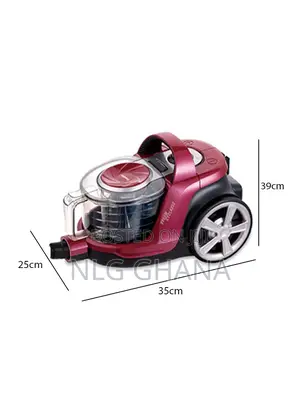 2800W 3L Bag Less Canister Corded Vacuum Cleaner, Cyclonic V