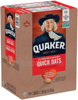 Quaker Quick Oats, 5.16kg