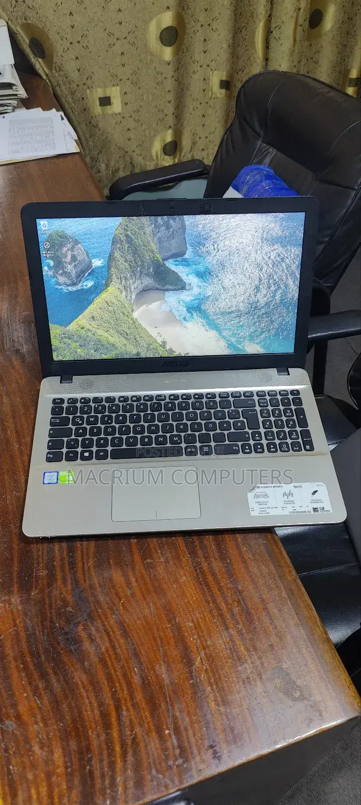 Laptop Asus VivoBook Max X541UA 8GB Intel Core i5 SSD 256GB