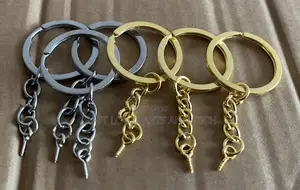 Keychains + Eye Screw For Epoxy Resin Key Holders 10pcs 3cm