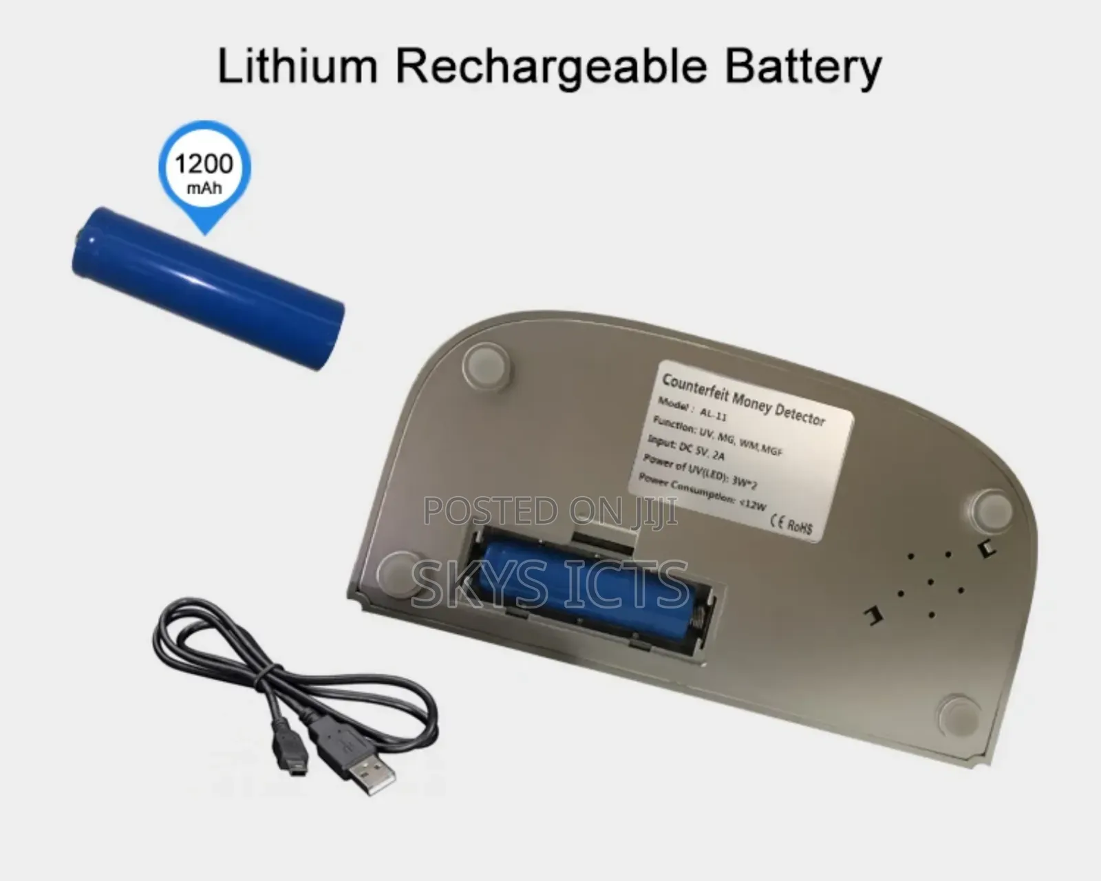UV/MG Counterfeit Detectors