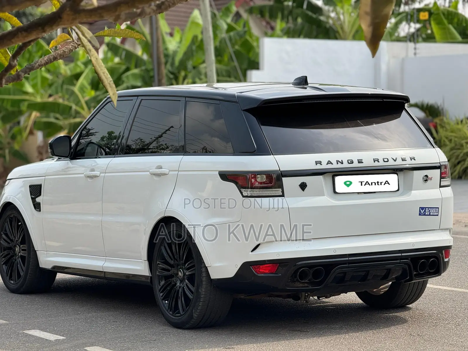 Land Rover Range Rover Sport SVR 4x4 (5.0L 8cyl 8A) 2017 White