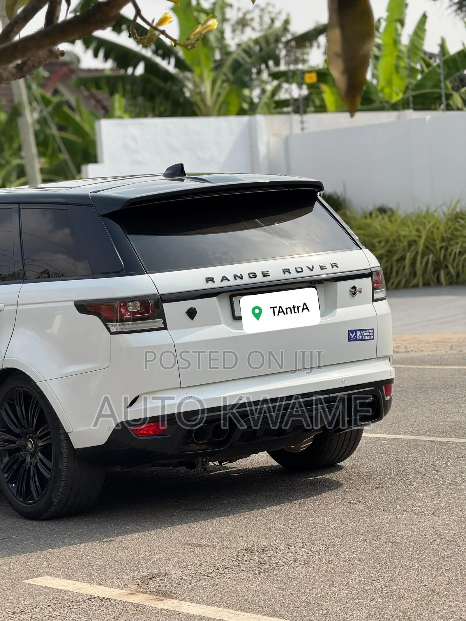 Land Rover Range Rover Sport SVR 4x4 (5.0L 8cyl 8A) 2017 White