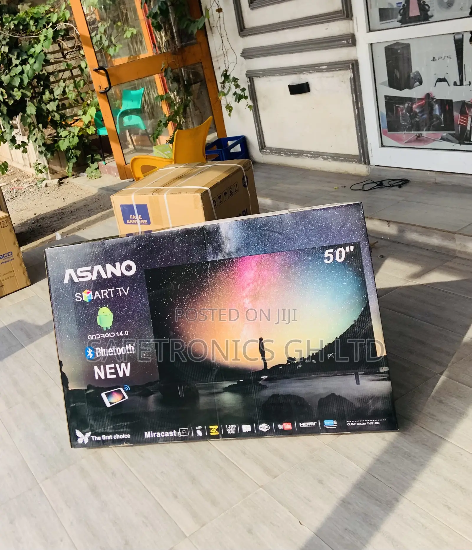 50 Inch Led Smart Screen Android Clear Crystal Tv