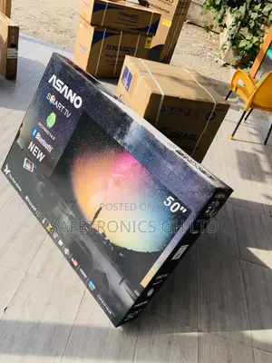 50 Inch Led Smart Screen Android Clear Crystal Tv