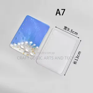 Notebook Cover Mold A5 A6 A7 Epoxy Resin Book Mold