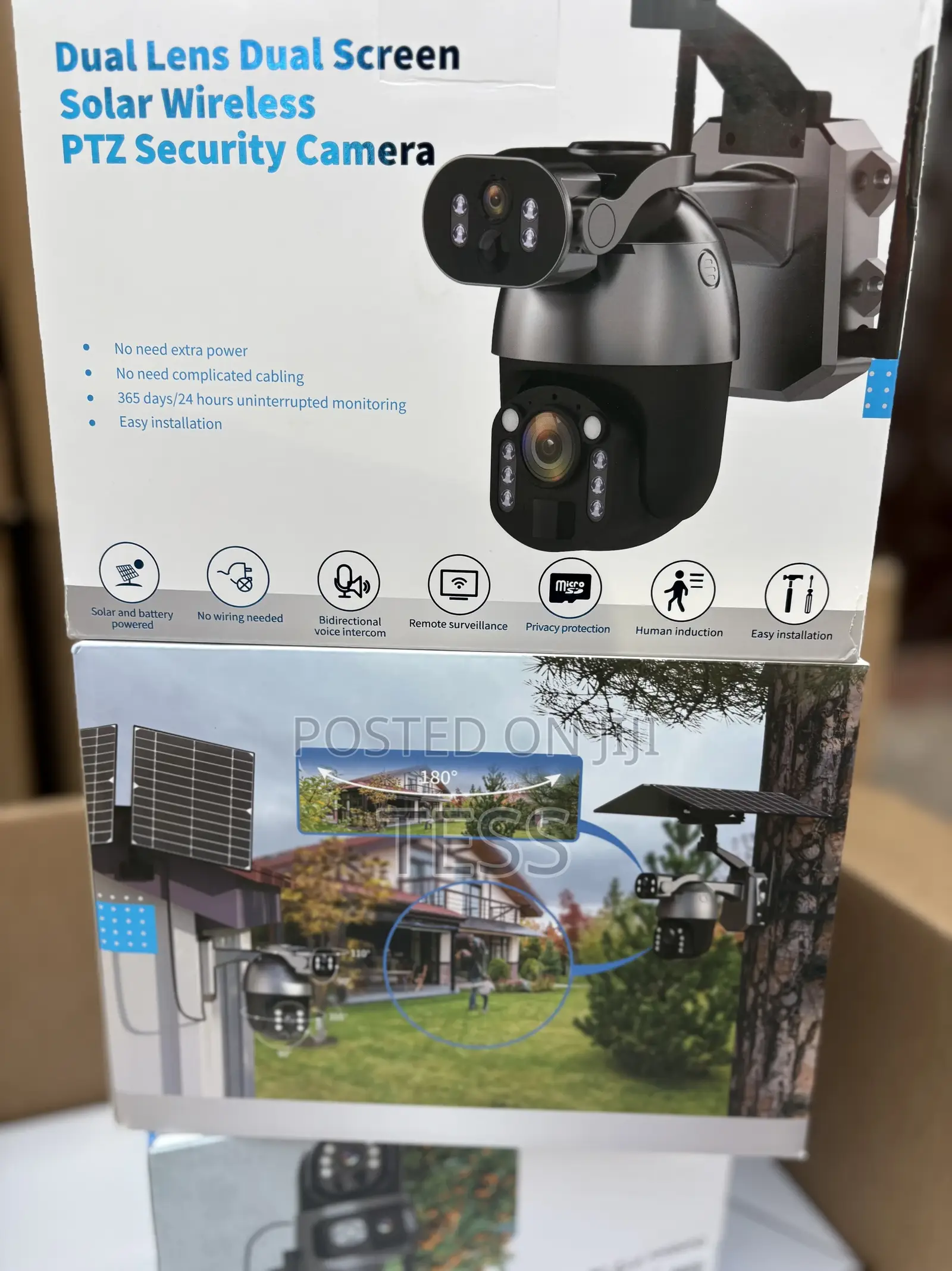 Solar PTZ 4g Camera Dual Lens 6mp Motion Detection (Alpha)