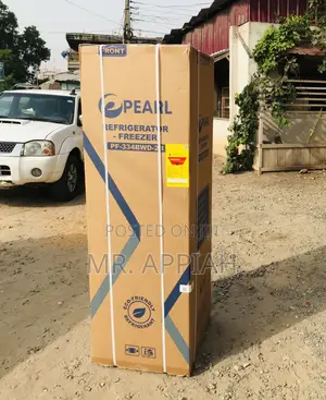 Shop Unique Pearl Pf-334bwd Bottom Freezer Fridge.