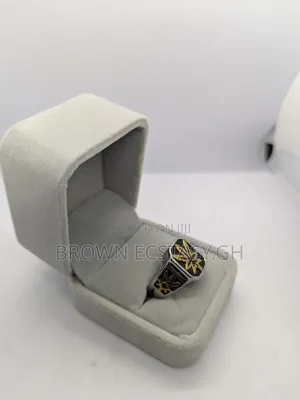 Cannabis Two Toned Ring