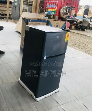 Smart Cooling Pearl Table Top Double Door Fridge.