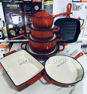 Cast Iron Cookware - Set of 11