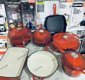 Cast Iron Cookware - Set of 11