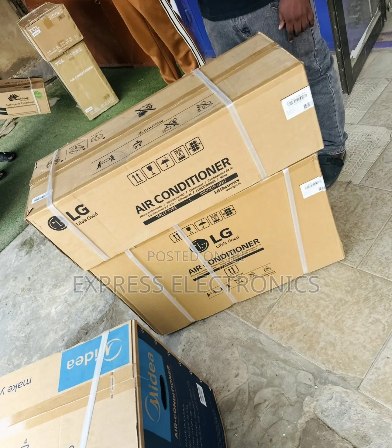 Anti Rust Strong Body Split R410 Gas LG 1.5hp