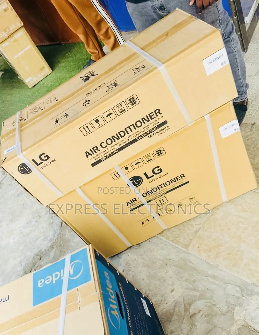 2.0hp Split R410 LG Anti Rust Strong Body