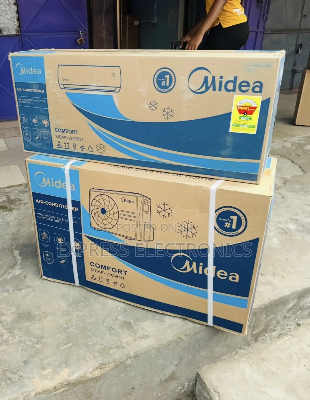 Strong Body Anti Rust Midea 2.0hp