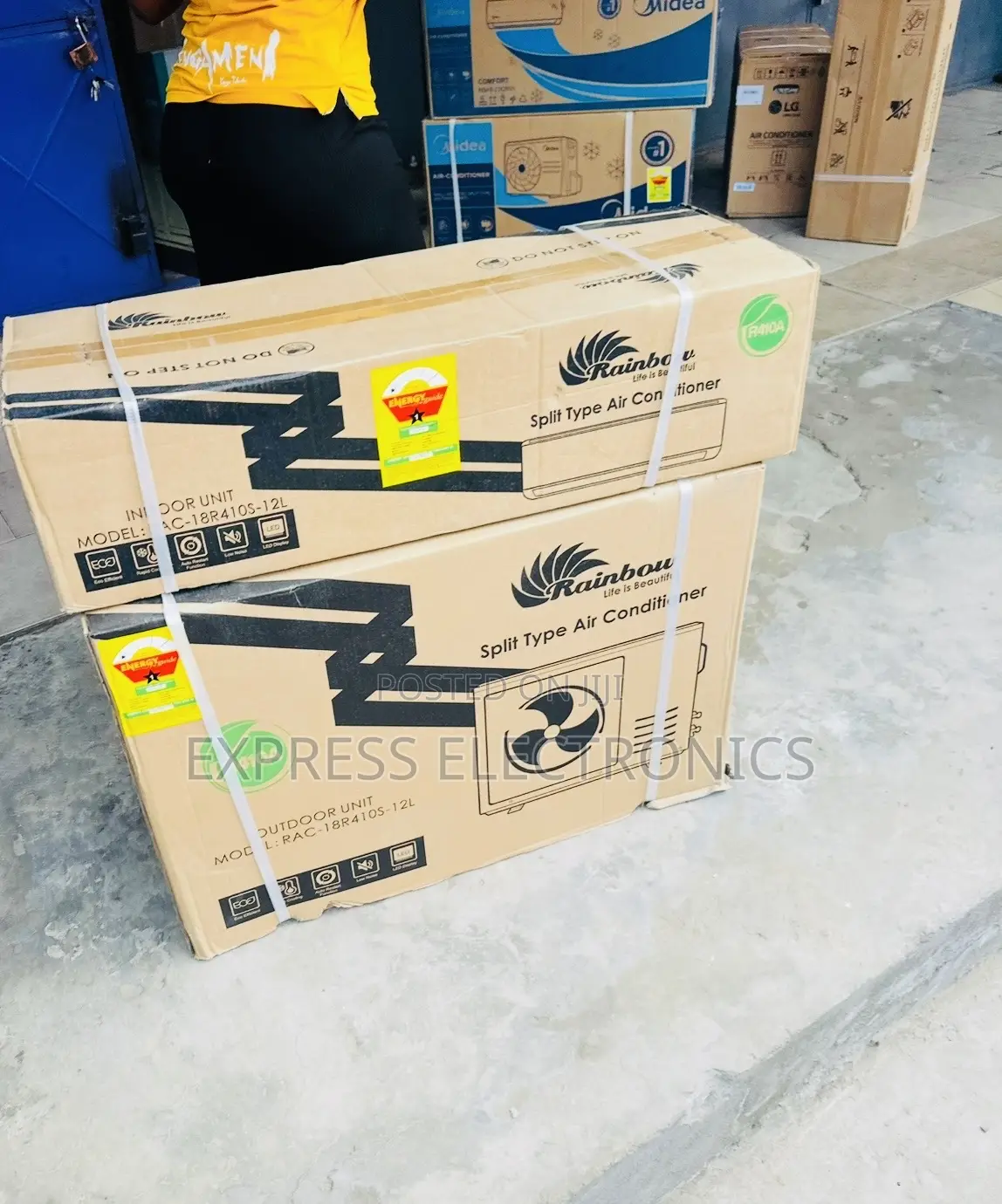 2.5hp Split R410 Gas Rainbow