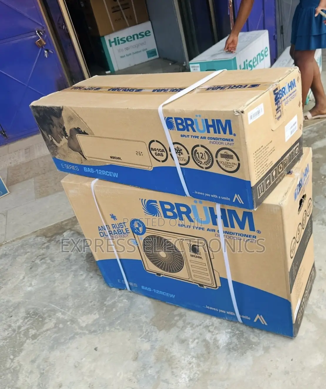 Durable Materials Inverter Bruhm Split 1.5hp