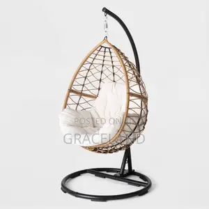 This Is Original Indoor/Outdoor Patio Swings Egg Chair Ava