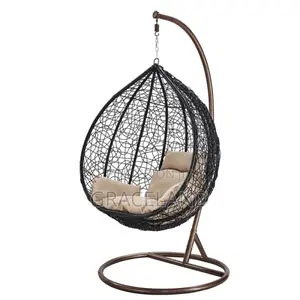 This Is Original Indoor/Outdoor Patio Swings Egg Chair Ava