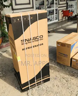 Fast Chilling Nasco Nasf2-18kd 136L 2 Door Fridge(Gray).