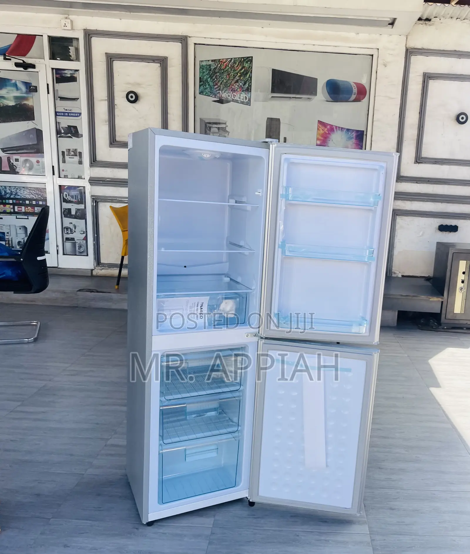 Shop Unique Nasco Nas2-20fl 158L 2 Dole Fridge(Gray).