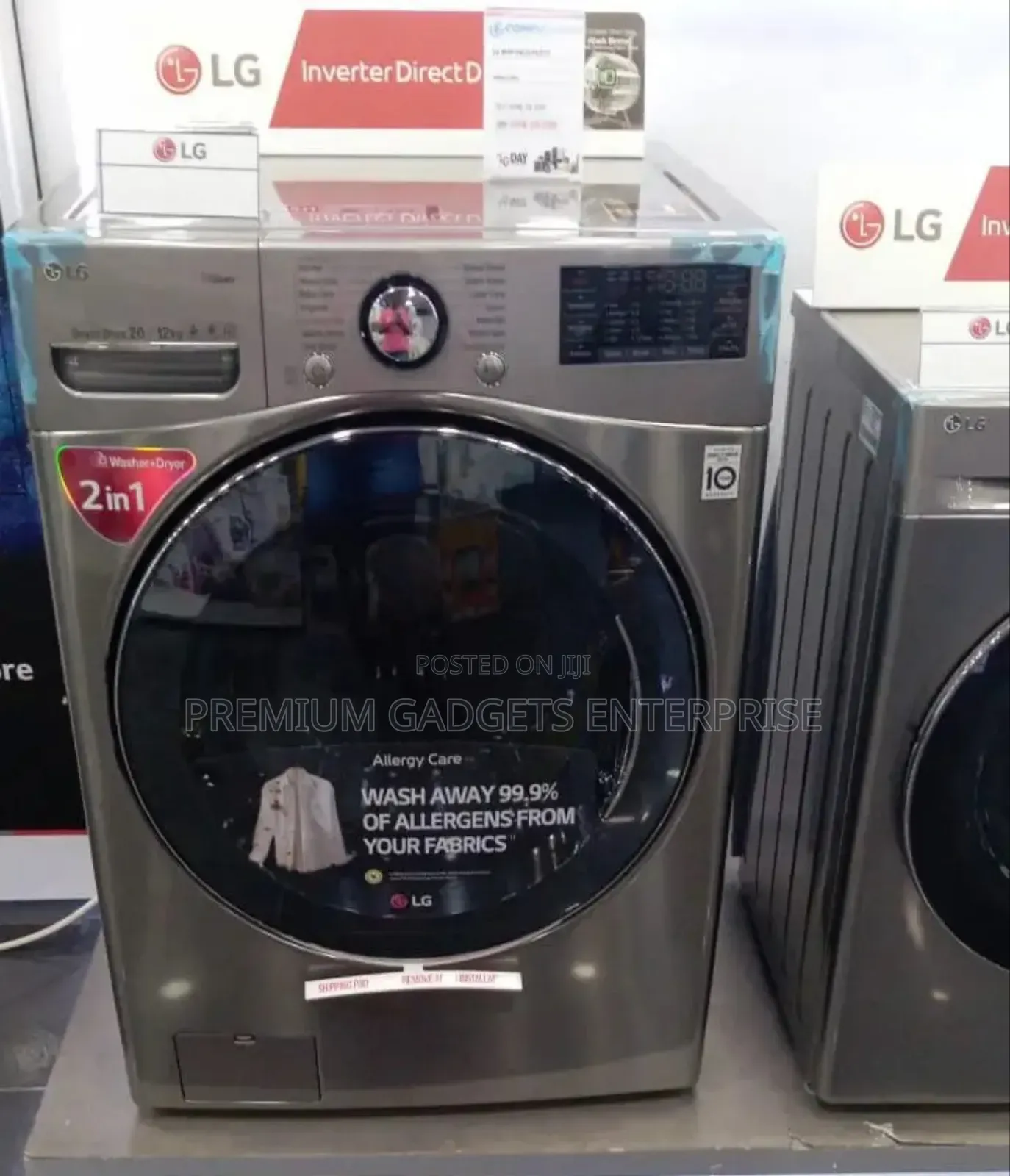 LG 20/12kg Washer Dryer DD Motor Turbowash , Turbodry
