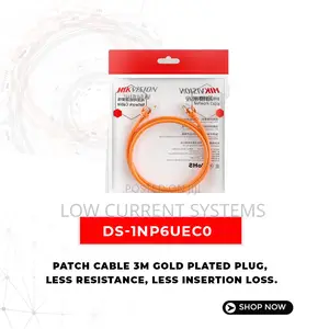 Hikvision 3m CAT6 GIGABIT Ethernet Network LAN Cable Patch