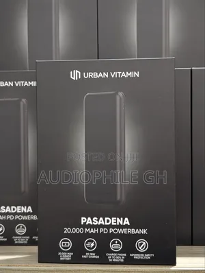 Urban Vitamin Pasadena
20000 Mah Pd Powerbank