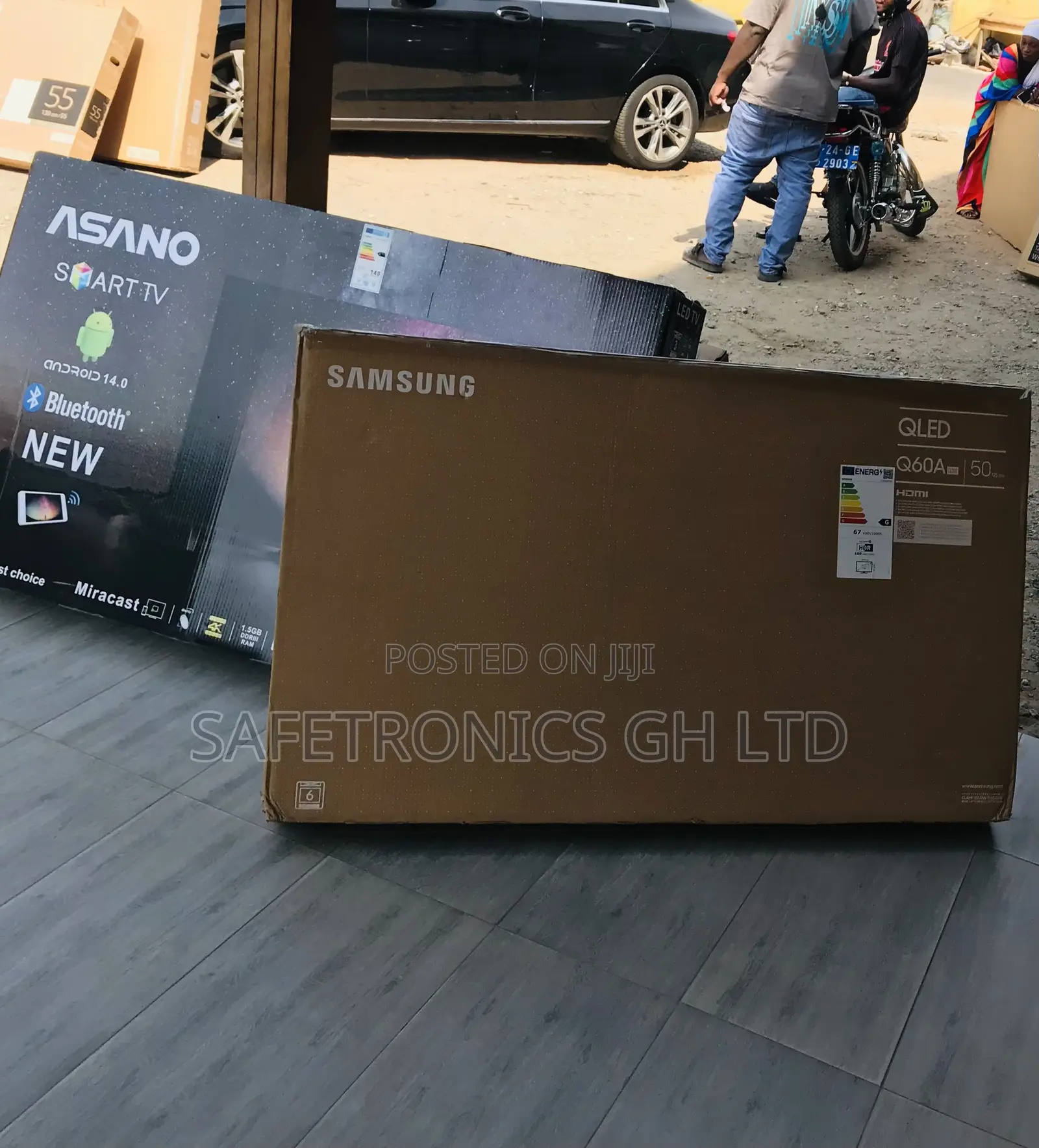 Samsung Clear 50 Inch Smart Qled Q60A Tv