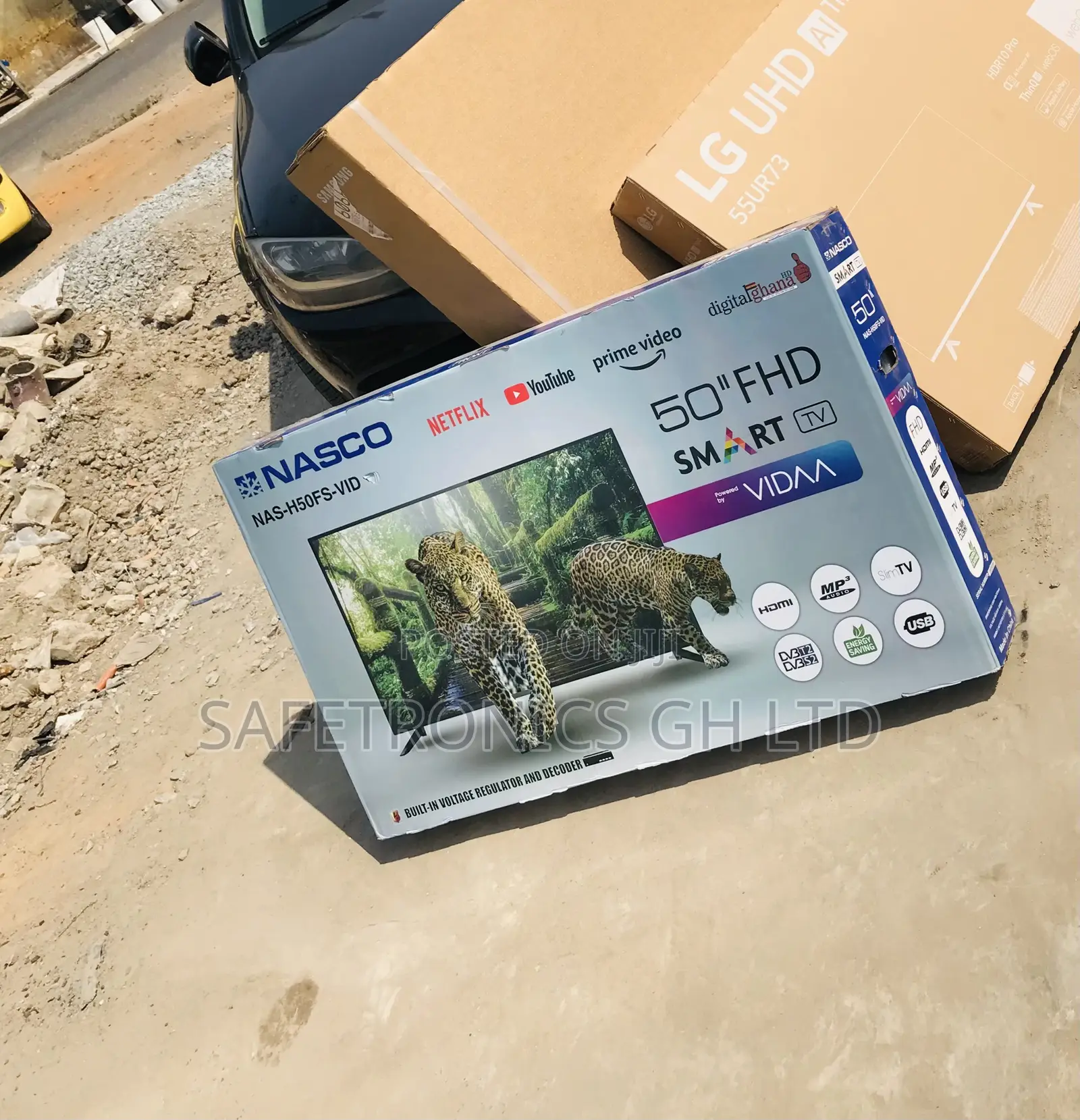 UHD Nasco 50 Inch Smart Clear Full HD Quality Tv