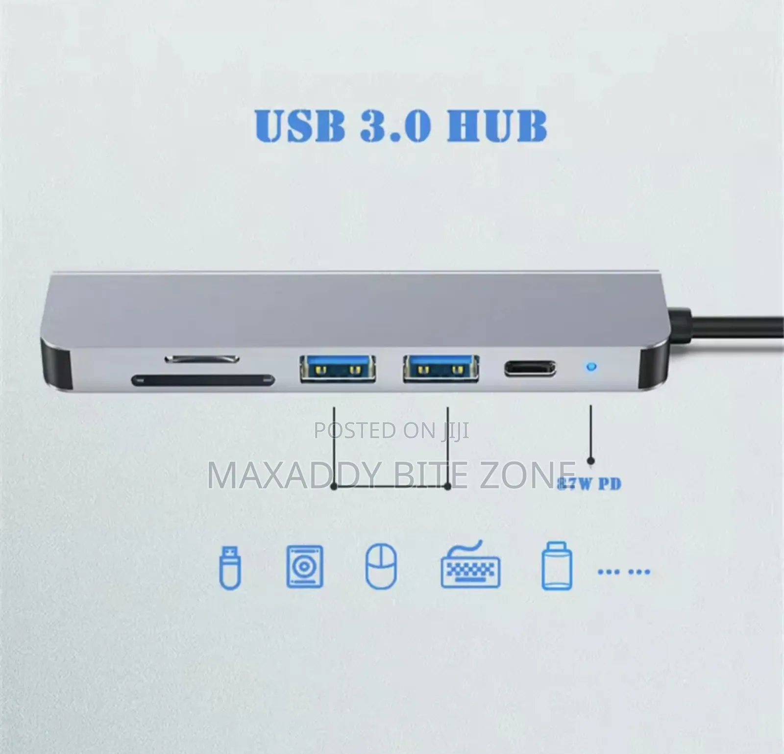 6 In1usb C to Usb 3.0 Hdmi-Compatible Dock Usb Hub C Type-C
