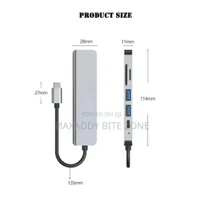 6 In1usb C to Usb 3.0 Hdmi-Compatible Dock Usb Hub C Type-C